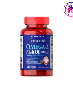 Omega 3 Fish Oil 1000 mg 100 cap