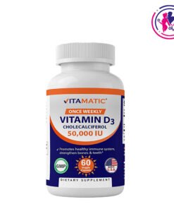 Vitamin D3 50,000 IU 60Caps