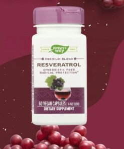 Nature’s way Resveratrol 60 vegan capsules