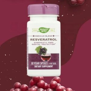 Nature's way Resveratrol 60 vegan capsules