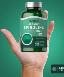 Organic Spirulina 1000mg 300 tablets