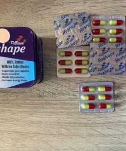 كبسولات ريشيب للتخسيس وإنقاص الوزن 30 كبسولة العبوة الصفيح – Fettarm Reshape 30 capsules