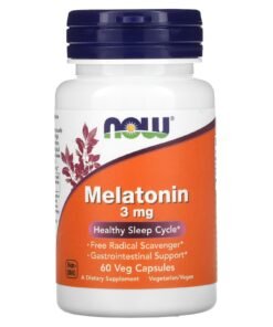 NOW Foods, Melatonin, 3 Mg, 60 Veg Capsules