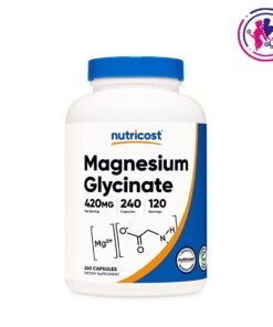 Magnesium Glycinate 420mg, 240Caps