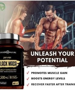 Black Maca Root 37,500mg 180Caps