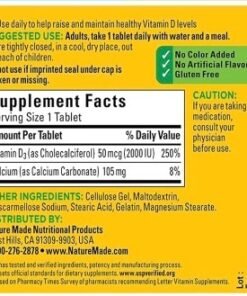 D3 2000IU 50mcg 320Softgels