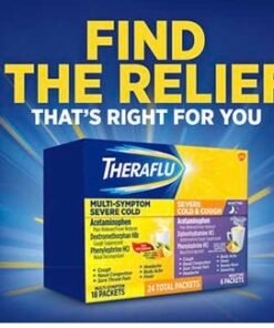 Theraflu Severe Cold Cough 24 Powder Packets