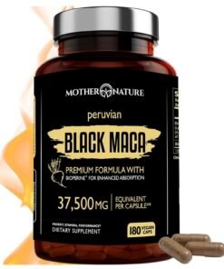 Black Maca Root 37,500mg 180Caps