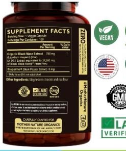 Black Maca Root 37,500mg 180Caps