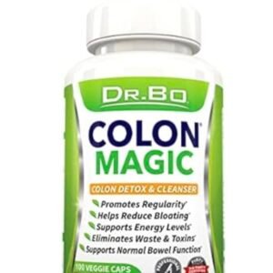 Colon Cleanse Detox Formula - Natural Bowel Cleanser Pills For Intesti P