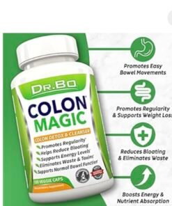 Colon Cleanse Detox Formula – Natural Bowel Cleanser Pills For Intesti P