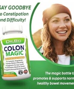 Colon Cleanse Detox Formula – Natural Bowel Cleanser Pills For Intesti P
