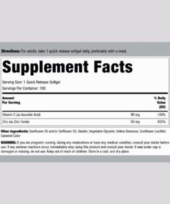 ABSORBABLE VITAMIN C PLUS ZINC