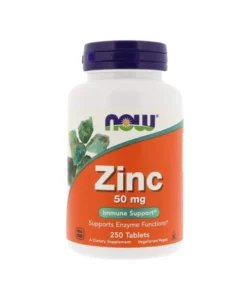 زنك ناو Now Zinc تركيز 50 مجم / 250 قرص