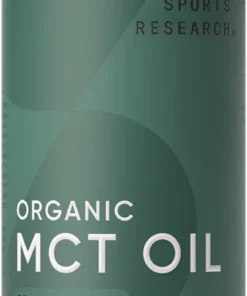 زيت كيتو MCT من Organic Coconuts – وقود أحماض دهنية للجسم + الدماغ – ثلاثي المكونات C8، C10، C12 MCTs – مثالي في القهوة، الشاي، والم